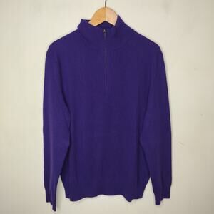 Polo Ralph Lauren Cashmere Sweater 1/4 Zip Pullover